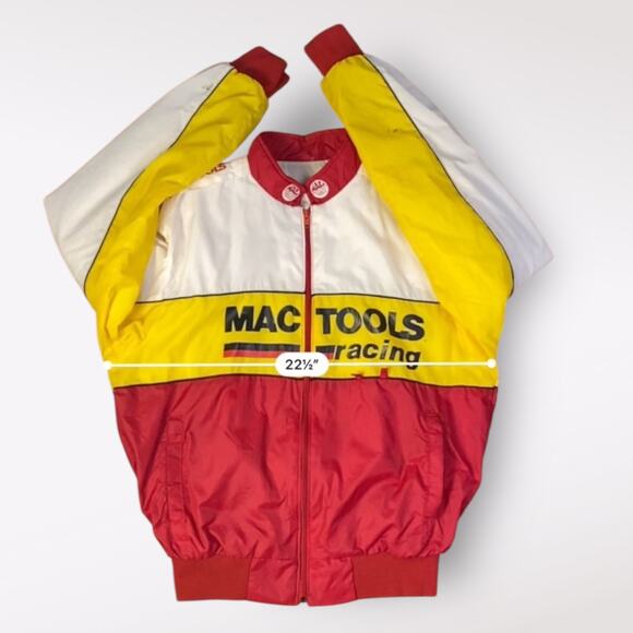 MAC Racing Gear by Swingster Vintage Mac Tools Racing Jacket Size M - Picture 10 of 15